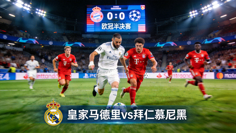 欧冠半决赛皇家马德里对阵拜仁慕尼黑足球赛事直播